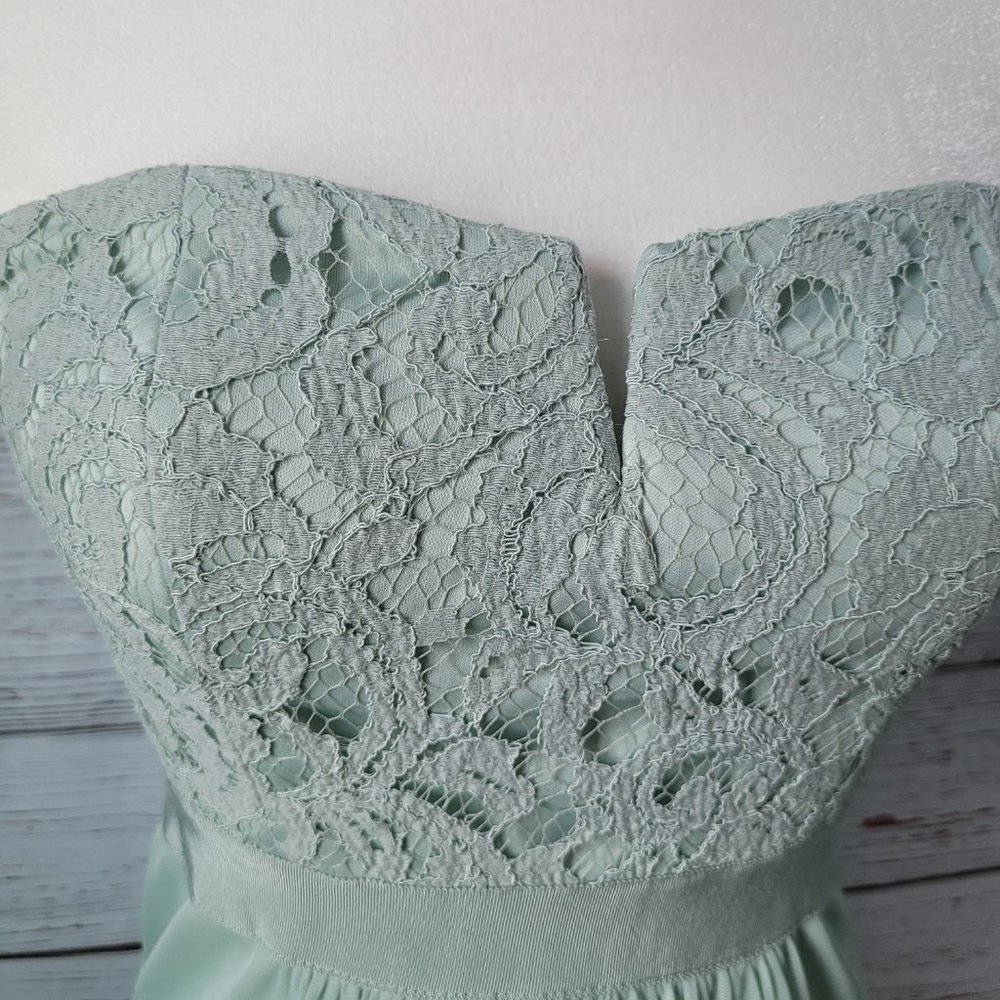 Adrianna Papell Light Green Dress - Picture 6 of 15